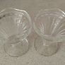Pair of Vintage Tulip Glass Sundae / Dessert Dishes Image 3