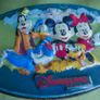 Vintage Walt Disney World Magic Kingdom 3-D Embossed Raised Metal Candy Tin--empty Image 4