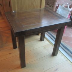 Sturdy Hardwood Side Table