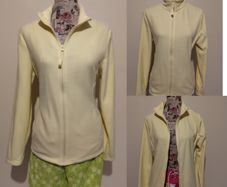 Zip Up Fleece Top, New With Tags