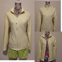 Zip Up Fleece Top, New With Tags