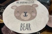 Round shape kids rug D85cm