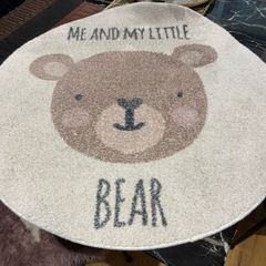 Round shape kids rug D85cm