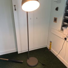 Ikea Hectar Floor Lamp Grey
