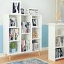 New 8 Tier Bookcase Display Room Divider - FREE P&P Image 3