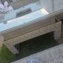 garden table with ice bucket Image 4