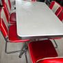 Eddie Rockets table and chairs Image 7