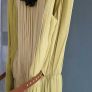 BASTYAN Ocre tones 100% Silk Layered Midi with Bronze tone Necklace and Tan studded belt - Sz 14UK - Rrp 575 (New) Image 6