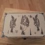 Wooden Box/Durable with Unique Pattern on Top Image 2