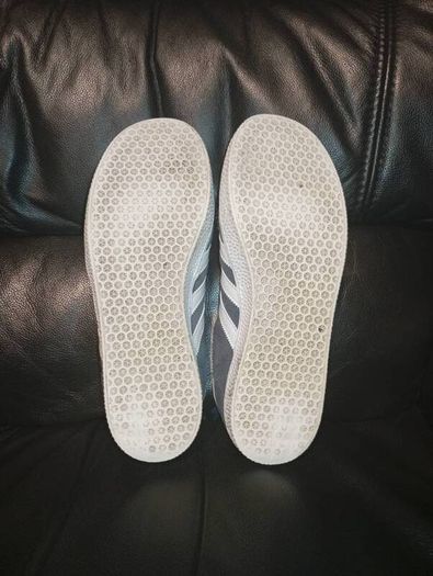 Adidas Gazelle Grey Suede Trainers