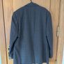 Magee 100% Pure New Wool Men's Plaid Blazer / Suit Jacket Grey (42 Regular) Image 2