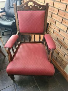 antique edwardian chair