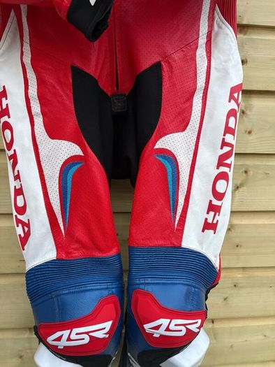 Jack Kennedy original motorcycle leathers