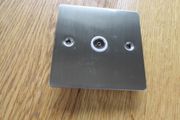 Chrome TV Single Socket x 2 for Sale