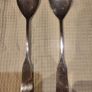Vintage German Silver Plated Salad Servers Image 6