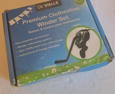 Clothesline Winder set