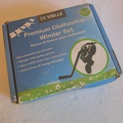 Clothesline Winder set