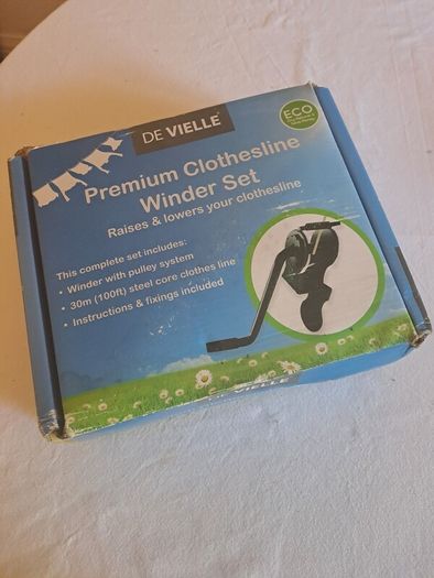 Clothesline Winder set