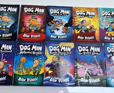 Dog Man books x10 hardback bundle (Dav Pilkey)