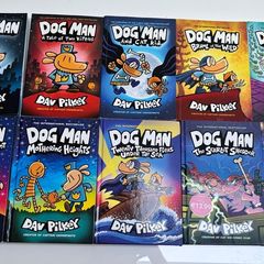 Dog Man books x10 hardback bundle (Dav Pilkey)
