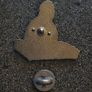 Vinyl records / DJ , pin back badge. Image 2