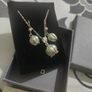 sterling silver necklace set Image 3