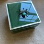 Brand New Green Jeweled Box Storage Image 3