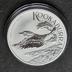 2026 Australia 1 Dollar 1 oz Silver Kookaburra BU Coin ( In Capsule)