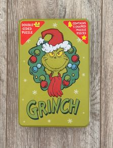 The Grinch 500 Piece Double-Sided Puzzle in a Tin
