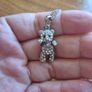 Vintage Silver Teddy bear Necklace Image 6