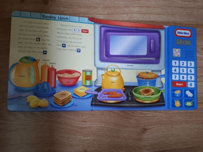 Book- "Sounds Yummy! by little tikes