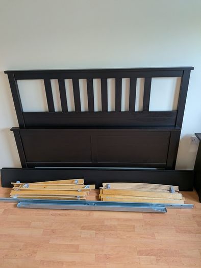 Ikea king size hemnes bed