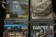 Playstation Ps3 games Angry birds Star Wars  Terraria  Far cry 3  Gran tourismo 5 prologue