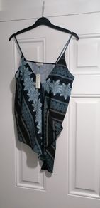 string top riverisland size 10 new nice design to front