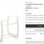 Mamas & Papas Moses Basket with White Rocking Stand Image 2