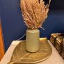 Dried Wheat Flowers In Vase Image 2