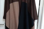 Wool mix knit Italian cape BN