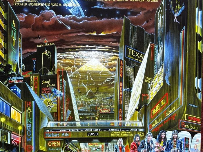 Iron Maiden. Somewhere in Time in nm condition