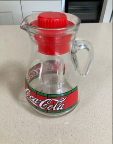 Coca Cola Liberty style Glass Carafe # 4