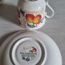 Roy KIRKHAM Fine Bone China "MORELLO" 2 Breakfast Cups and Saucers Image 5