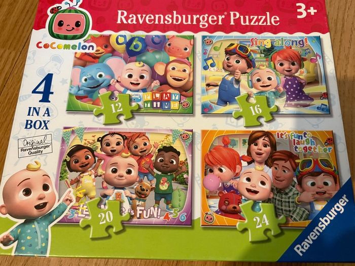 Ravensburger CoCoMelon 4in1 jigsaw puzzle