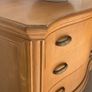Large American Lexington bow front chest of drawers Image 5