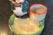 Vintage Ashtray and Match Holder Rare