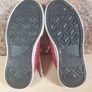 junior CONVERSE ALL STAR glitter Red Size UK 7 EU 27 girls Image 6