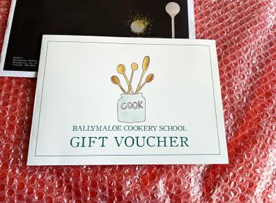 vouchers for ballymaloe cookery school and lunch