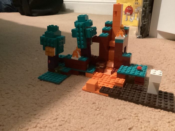 Minecraft Lego warp forest 2021