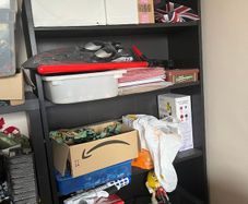 Bookshelves IKEA Billy black tall great condition