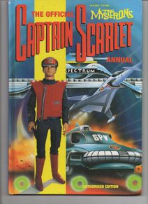 Captain Scarlet Annual 1994 Grandreams Hard Back Book