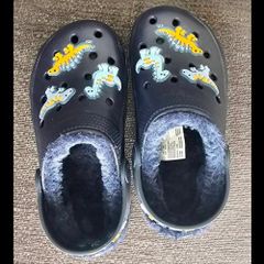 Brand New Boys Fleece-Lined Dinosaur Clogs (F&F at Tesco)