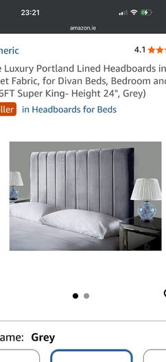 Super king head board